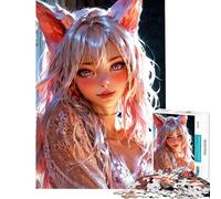Rompecabezas de 1000 Piezas para Adolescentes Suri Kitsunari para el hogar Juegos de relajación para Adolescentes análisis y lógica cumpleaños (tamaño 50x75cm)