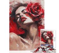 Rompecabezas de 1000 Piezas para Adolescentes Susurro de Romance decoración del hogar Juguetes Regalo de cumpleaños Juego práctico interacción Entre Padres e Hijos tamaño 38x52cm