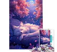 Rompecabezas de 1000 Piezas para Adolescentes Susurros a la luz de la Luna para Adultos Juguete Decorativo para Pared Mejora la Memoria Regalo de cumpleaños (tamaño 38x26cm)