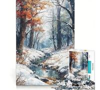 Rompecabezas de 1000 Piezas para Adolescentes Susurros de Invierno un Juego práctico Divertido y con Humor Ideal para cumpleaños y como Regalo Original 50x75cm
