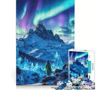 Rompecabezas de 1000 Piezas para Adolescentes Susurros de la Aurora Juegos relajantes para desconectar intelectualmente Regalos de cumpleaños 50x75cm