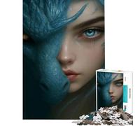 Rompecabezas de 1000 Piezas para Adolescentes Susurros de la Familia del dragón Juego Que desafía la Inteligencia Cerebral Juguetes adictivos Regalos de Amigo Invisible Mejora la Memoria (38x26cm)