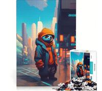 Rompecabezas de 1000 Piezas para Adolescentes Swag Sloth Juego Educativo de Carrera de Velocidad de Manos Juego de desafío único 38x52cm