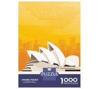 Rompecabezas De 1000 Piezas para Adolescentes Sydney Australia (3) Rompecabezas para Adultos Juegos Relajantes Regalos para Mujeres Interacción Entre Padres E Hijos 52x38cm/1000pcs