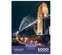 Rompecabezas De 1000 Piezas para Adolescentes Sydney Harbour Bridge Rompecabezas para Adultos Juego De Ingenio para Mejorar La Memoria Regalos para Amigos Y Familiares 70x50cm/1000pcs