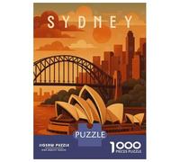 Rompecabezas De 1000 Piezas para Adolescentes Sydney Travel (2) Rompecabezas Juegos Divertidos Carrera De Velocidad Manual Cumpleaños 70x50cm/1000pcs