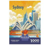 Rompecabezas De 1000 Piezas para Adolescentes Sydney Travel (3) Rompecabezas para Adolescentes Juegos Familiares Desafío Difícil Regalos De Cumpleaños Y Únicos 38x26cm/1000pcs