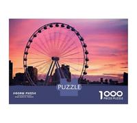 Rompecabezas De 1000 Piezas para Adolescentes Sydney Wheel Sunset Rompecabezas para Adultos Juego Práctico Carrera De Velocidad De Manos Regalos Y Cumpleaños Únicos 52x38cm/1000pcs