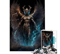 Rompecabezas de 1000 Piezas para Adolescentes Tanatos el Dios de la Muerte Juegos relajantes Que desafían la Inteligencia Cerebral Juguetes adictivos Regalo Divertido para la decoración del hogar