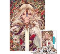 Rompecabezas de 1000 Piezas para Adolescentes Tarot Princesa Caballero Rompecabezas Divertidos Juegos de análisis y lógica cumpleaños y Navidad (tamaño 50x75cm)