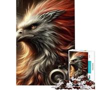 Rompecabezas de 1000 Piezas para Adolescentes temática de la mitología del Grifo Juguetes antiestrés para Adultos Ideales para divertirse en Familia o en casa (tamaño 38x52cm)