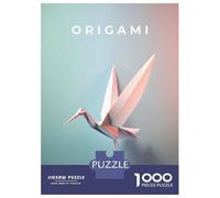 Rompecabezas De 1000 Piezas para Adolescentes The Art of Origami Rompecabezas para Adultos Juguetes DIY para La Diversión Familiar para Cumpleaños, Navidad 70x50cm/1000pcs