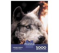 Rompecabezas De 1000 Piezas para Adolescentes The Big Bad Wolf Rompecabezas para Adultos Juegos Divertidos Decoración Cumpleaños, Navidad 52x38cm/1000pcs