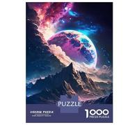 Rompecabezas De 1000 Piezas para Adolescentes The Blue Old Space Dragon Rompecabezas para Adultos Juego Práctico Pero Divertido Y Humorístico para Cumpleaños, Navidad 70x50cm/1000pcs