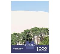 Rompecabezas De 1000 Piezas para Adolescentes The Dune Rompecabezas para Adultos Juegos Relajantes Vacaciones En Casa Matar El Tiempo 52x38cm/1000pcs