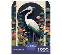 Rompecabezas De 1000 Piezas para Adolescentes The Elegant Crane Rompecabezas para Adultos Juego Práctico Pero Divertido Y Humorístico Regalos para Reducir El Estrés 70x50cm/1000pcs