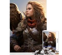 Rompecabezas de 1000 Piezas para Adolescentes The Falconer Juguete Educativo Regalo para cumpleaños Juegos relajantes Adecuado para decoración de Escritorio tamaño 50x75cm