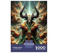 Rompecabezas De 1000 Piezas para Adolescentes The Fractal Guardian Rompecabezas para Adolescentes Juego De Ingenio Mejora La Memoria Diversión En Casa Actividades, 38x26cm/1000pcs