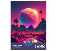 Rompecabezas De 1000 Piezas para Adolescentes The Future That Never Was Rompecabezas para Adultos Juegos Relajantes Regalos para Mujeres Diversión En Casa Actividades, 52x38cm/1000pcs