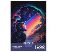 Rompecabezas De 1000 Piezas para Adolescentes The Last Astronaut Rompecabezas para Adultos Juegos Relajantes Regalo De Cumpleaños Desafiante De Completar 52x38cm/1000pcs