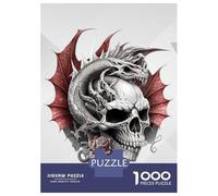 Rompecabezas De 1000 Piezas para Adolescentes The Last Dragon Rompecabezas para Adultos Juguetes Antiestrés Difícil Difícil Desafiante De Completar 52x38cm/1000pcs