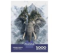Rompecabezas De 1000 Piezas para Adolescentes The Majestic Sentinel of The Forest Realm Rompecabezas para Adultos Juguetes Antiestrés Desafío Difícil Desafiante De Completar 70x50cm/1000pcs
