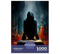 Rompecabezas De 1000 Piezas Para Adolescentes The Oath Beneath The Veil - The Kneeling Figure Before The Stone Rompecabezas Para Adultos Juegos De Relajación Ensamblaje De Patrones Diversión En Casa A