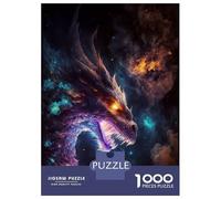Rompecabezas De 1000 Piezas para Adolescentes The Rainbow Elder Dragon Rompecabezas para Adultos Juegos Relajantes Regalos para Mujeres Diversión En Casa Actividades, 52x38cm/1000pcs
