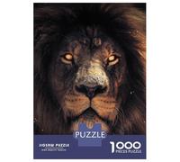 Rompecabezas De 1000 Piezas para Adolescentes The Scary Lion Rompecabezas para Adultos Juego Familiar Decoración del Hogar Cumpleaños Y Navidad 52x38cm/1000pcs