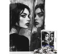 Rompecabezas de 1000 Piezas para Adolescentes The Second Self Juguetes de Bricolaje Regalo de cumpleaños Juegos Familiares con Piezas Totalmente entrelazadas de Forma aleatoria tamaño 38x52cm