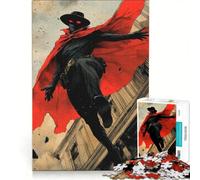 Rompecabezas de 1000 Piezas para Adolescentes The Shadow Arte de cómic decoración de Pared Regalo de cumpleaños Ideal para Decorar el Escritorio 50x75cm