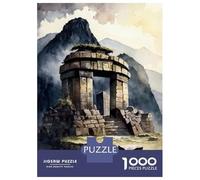 Rompecabezas De 1000 Piezas para Adolescentes The Temple of The Sun Peru Rompecabezas para Adultos Juego Familiar Decoración del Hogar Regalos para Reducir El Estrés 52x38cm/1000pcs