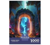 Rompecabezas De 1000 Piezas para Adolescentes The Waterfall Arch Rompecabezas para Adultos Juego De Ingenio para Mejorar La Memoria Regalos para Amigos Y Familiares 38x26cm/1000pcs