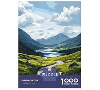 Rompecabezas De 1000 Piezas para Adolescentes The West Highland Way, Scotland Rompecabezas para Adultos Juegos De Relajación Regalos De Cumpleaños para Amigos Y Familiares 70x50cm/1000pcs