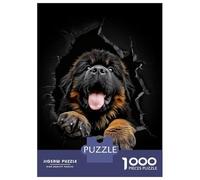 Rompecabezas De 1000 Piezas para Adolescentes Tibetan Mastiff Rompecabezas para Adultos Juego Práctico Difícil Regalos De Cumpleaños Y Únicos 38x26cm/1000pcs