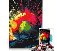 Rompecabezas de 1000 Piezas para Adolescentes: Tierra frágil Tellus, Juego Imposible, Entrena tu Cerebro y Tus Manos, Regalo de cumpleaños, Regalos 38x52cm