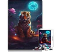 Rompecabezas de 1000 Piezas para Adolescentes, Tigre místico en Marte, Juguetes, Juegos educativos, Pero Divertidos y humorísticos, Obra de Arte, Regalo, tamaño 38x52cm
