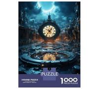 Rompecabezas De 1000 Piezas para Adolescentes Time Travel Portal Fantasy Scene Rompecabezas para Adultos Juego Práctico Mejora La Memoria Regalo De Cumpleaños, Regalos, 38x26cm/1000pcs
