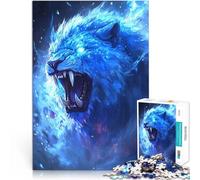 Rompecabezas de 1000 Piezas para Adolescentes Titán León Celestial Entrena tu Cerebro y Tus Manos Regalo de cumpleaños 38x26cm