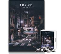 Rompecabezas de 1000 Piezas para Adolescentes Tokio, Juego desafiante, Juguetes, una Obra de Arte, Regalos de cumpleaños, tamaño 50x75cm