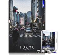 Rompecabezas de 1000 Piezas para Adolescentes Tokio, Juego desafiante, Juguetes, una Obra de Arte, Regalos de cumpleaños, tamaño 38x52cm