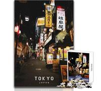 Rompecabezas de 1000 Piezas para Adolescentes Tokio, Juego desafiante, Juguetes, una Obra de Arte, Regalos de cumpleaños, tamaño 38x26cm