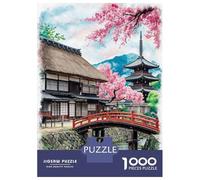 Rompecabezas De 1000 Piezas para Adolescentes Tokyo Japan Blossoms Travel Rompecabezas para Adultos Juego De Ingenio Una Obra De Arte Gran Regalo para Jugar 38x26cm/1000pcs