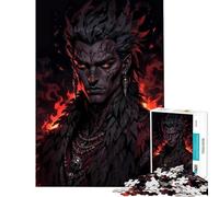 Rompecabezas de 1000 Piezas para Adolescentes Tribal Inferno︰ El Señor de la Guerra Cenizo Rompecabezas de 1000 Piezas Juguetes de Bricolaje Corte de precisión Oferta como Regalo para Toda la Familia