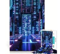 Rompecabezas de 1000 Piezas para Adolescentes Tron Space Tight Fit Play Mind Skill Fun Leisure Fun Time Christmas Home Art (38x26cm)