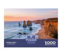 Rompecabezas De 1000 Piezas para Adolescentes Twelve Apostles at Sunset, Australia Rompecabezas para Adultos Juegos Relajantes Análisis Y Lógica para Cumpleaños, Navidad 52x38cm/1000pcs