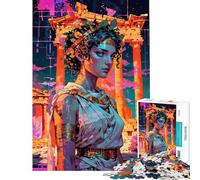 Rompecabezas de 1000 Piezas para Adolescentes Tyche︰ El Oráculo de la Fortuna Rompecabezas para Adultos Juegos relajantes Mejora la Memoria Regalos para Amigos y Familiares (Tamaño 38x52cm)