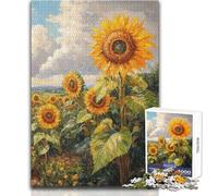 Rompecabezas de 1000 Piezas para Adolescentes: Un Cielo Lleno de Sol, Juego desafiante, Juguetes, decoración de Pared, Regalo para cumpleaños, tamaño 38x26cm