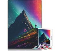 Rompecabezas de 1000 Piezas para Adolescentes: un Hombre de pie, un Rompecabezas único para la Familia, Juegos para Mejorar la Memoria, Regalo de cumpleaños, tamaño 38x52cm