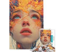 Rompecabezas de 1000 Piezas para Adolescentes Un Juego de Rompecabezas para Adultos de Mente Abierta Ideal para Toda la Familia Divertido y con Humor Regalo de cumpleaños (Tamaño 38x26cm)